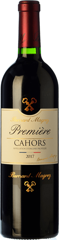 14,95 € 免费送货 | 红酒 Bernard Magrez Premiere Cahors 橡木 I.G.P. Vin de Pays Languedoc 朗格多克 法国 Syrah, Grenache, Carignan, Mourvèdre 瓶子 75 cl