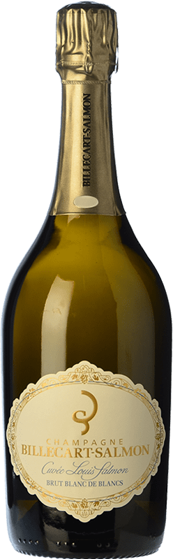 219,95 € 送料無料 | 白スパークリングワイン Billecart-Salmon Cuvée Louis Salmon Brut A.O.C. Champagne シャンパン フランス Chardonnay ボトル 75 cl