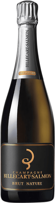 76,95 € 送料無料 | 白スパークリングワイン Billecart-Salmon ブルットの自然 A.O.C. Champagne シャンパン フランス Pinot Black, Chardonnay, Pinot Meunier ボトル 75 cl