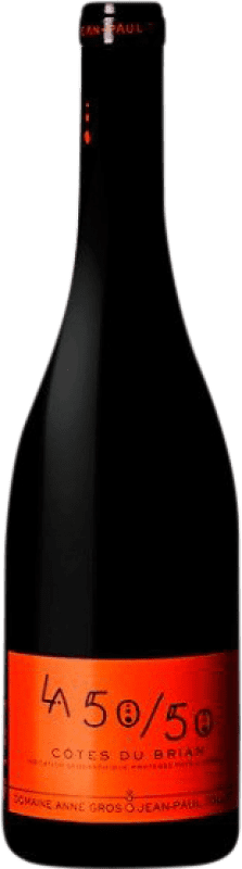 17,95 € Spedizione Gratuita | Vino rosso Gros-Tollot La 50/50 I.G.P. Vin de Pays des Côtes du Brian Linguadoca-Rossiglione Francia Syrah Bottiglia 75 cl