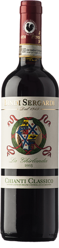 28,95 € 送料無料 | 赤ワイン Bindi Sergardi La Ghirlanda D.O.C.G. Chianti トスカーナ イタリア Sangiovese ボトル 75 cl