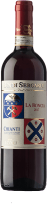 11,95 € Free Shipping | Red wine Bindi Sergardi La Boncia D.O.C.G. Chianti Tuscany Italy Sangiovese Bottle 75 cl