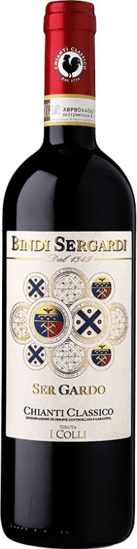 25,95 € Envoi gratuit | Vin rouge Bindi Sergardi I Colli Ser Gardo D.O.C.G. Chianti Toscane Italie Sangiovese Bouteille 75 cl