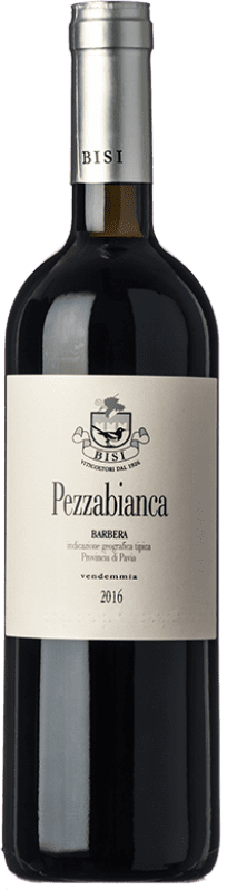 13,95 € 免费送货 | 红酒 Bisi Pezzabianca I.G.T. Provincia di Pavia 伦巴第 意大利 Barbera 瓶子 75 cl