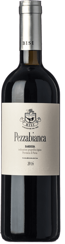 13,95 € Envio grátis | Vinho tinto Bisi Pezzabianca I.G.T. Provincia di Pavia Lombardia Itália Barbera Garrafa 75 cl