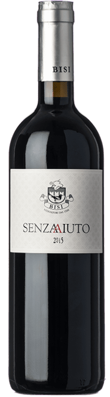 29,95 € 免费送货 | 红酒 Bisi SenzaAiuto I.G.T. Provincia di Pavia 伦巴第 意大利 Barbera 瓶子 75 cl