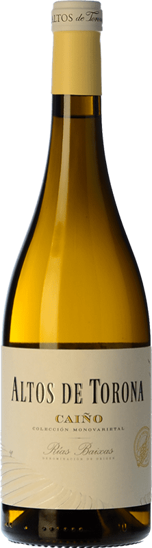 21,95 € Spedizione Gratuita | Vino bianco Altos de Torona Crianza D.O. Rías Baixas Galizia Spagna Caíño Bianco Bottiglia 75 cl