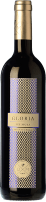 9,95 € 免费送货 | 红酒 Bodega de Moya Gloria 岁 D.O. Utiel-Requena 巴伦西亚社区 西班牙 Monastrell 瓶子 75 cl