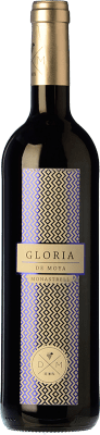 8,95 € Free Shipping | Red wine Bodega de Moya Gloria Aged D.O. Utiel-Requena Valencian Community Spain Monastrell Bottle 75 cl