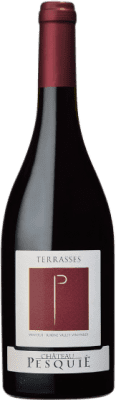 11,95 € 免费送货 | 红酒 Château Pesquié Terrasses Rouge A.O.C. Côtes du Ventoux 罗纳 法国 Syrah, Grenache Tintorera 瓶子 75 cl