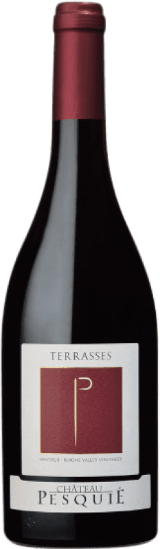 12,95 € Envoi gratuit | Vin Rouge Château Pesquié Les Terrasses A.O.C. Côtes du Ventoux Rhône France Syrah, Garnacha — Grenache Eco — Biologique Bouteille 75 cl