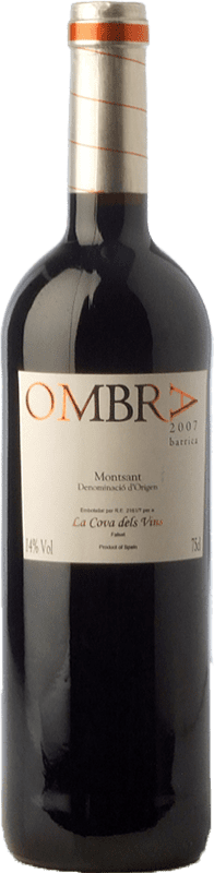 11,95 € Free Shipping | Red wine La Cova dels Vins Ombra Aged D.O. Montsant Catalonia Spain Grenache, Cabernet Sauvignon, Carignan Bottle 75 cl