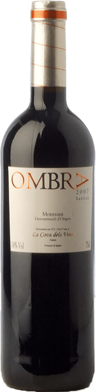 10,95 € Envoi gratuit | Vin rouge La Cova dels Vins Ombra Crianza D.O. Montsant Catalogne Espagne Grenache, Cabernet Sauvignon, Carignan Bouteille 75 cl
