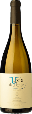 29,95 € Spedizione Gratuita | Vino Bianco Mauro Estévez Uxia Da Ponte D.O. Ribeiro Galizia Spagna Lado 75 cl