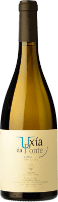 29,95 € Spedizione Gratuita | Vino bianco Mauro Estévez Uxia Da Ponte D.O. Ribeiro Galizia Spagna Lado Bottiglia 75 cl