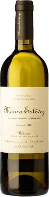 17,95 € Spedizione Gratuita | Vino bianco Mauro Estévez D.O. Ribeiro Galizia Spagna Loureiro, Treixadura, Albariño, Lado Bottiglia 75 cl
