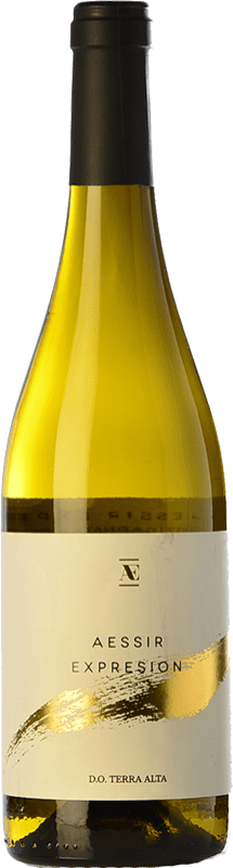 18,95 € Envio grátis | Vinho Branco Aessir Expresión Crianza D.O. Terra Alta Catalunha Espanha Garnacha — Grenache 75 cl