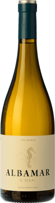 18,95 € Kostenloser Versand | Weißwein Albamar O Sebal Spanien Albariño Flasche 75 cl