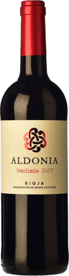 5,95 € Envoi gratuit | Vin Rouge Aldonia Chêne D.O.Ca. Rioja La Rioja Espagne Tempranillo, Garnacha — Grenache 75 cl
