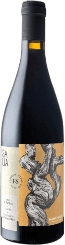 14,95 € Free Shipping | Red wine Finca Sandoval Salia D.O. Manchuela Castilla la Mancha Spain Syrah, Grenache Tintorera Bottle 75 cl