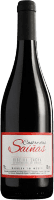 15,95 € Envío gratis | Vino tinto Saiñas Castro Galicia España Mencía Botella 75 cl