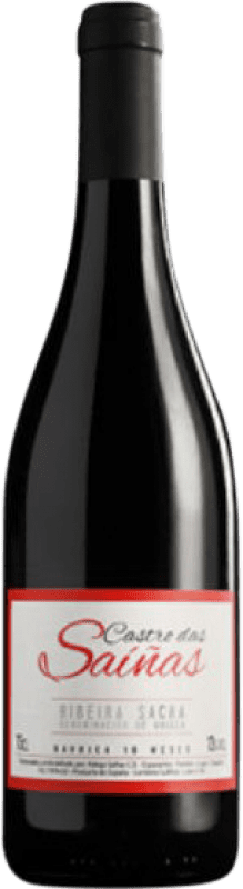 16,95 € Free Shipping | Red wine Saiñas Castro Galicia Spain Mencía Bottle 75 cl