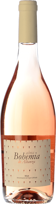 9,95 € Kostenloser Versand | Rosé-Wein Altanza Alma Bohemia Jung D.O.Ca. Rioja La Rioja Spanien Tempranillo, Viura Flasche 75 cl