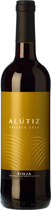 10,95 € Free Shipping | Red Wine Alútiz Crianza — Aged D.O.Ca. Rioja The Rioja Spain Tempranillo, Garnacha — Grenache 75 cl