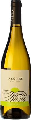 4,95 € Envío gratis | Vino Blanco Alútiz Blanco D.O.Ca. Rioja La Rioja España Viura, Tempranillo Blanco, Verdejo Botella 75 cl