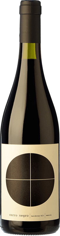 24,95 € Spedizione Gratuita | Vino Rosso Baldovar 923 Cerro Negro Rovere D.O. Valencia Comunità Valenciana Spagna Mencía Bottiglia 75 cl
