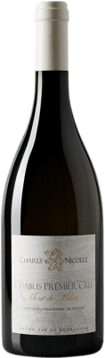 37,95 € 免费送货 | 白酒 Charly Nicolle Mont de Milieu 1er Cru A.O.C. Chablis Premier Cru 勃艮第 法国 Chardonnay 瓶子 75 cl