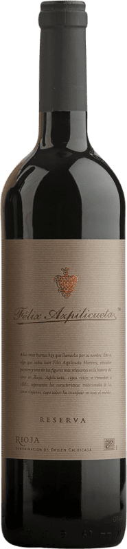 21,95 € Envio grátis | Vinho Tinto Campo Viejo Félix Azpilicueta Reserva D.O.Ca. Rioja La Rioja Espanha Tempranillo, Graciano, Mazuelo 75 cl