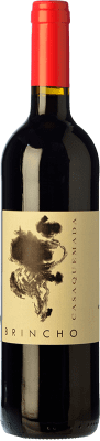 6,95 € Envoi gratuit | Vin Rouge Hacienda Casaquemada Brincho Crianza I.G.P. Vino de la Tierra de Castilla Castilla La Mancha Espagne Tempranillo 75 cl