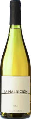 13,95 € Spedizione Gratuita | Vino bianco Cinco Leguas La Maldición Malvar de Valdilecha Crianza D.O. Vinos de Madrid Comunità di Madrid Spagna Malvar Bottiglia 75 cl