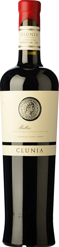 43,95 € Free Shipping | Red wine Clunia Aged I.G.P. Vino de la Tierra de Castilla y León Castilla y León Spain Malbec Bottle 75 cl