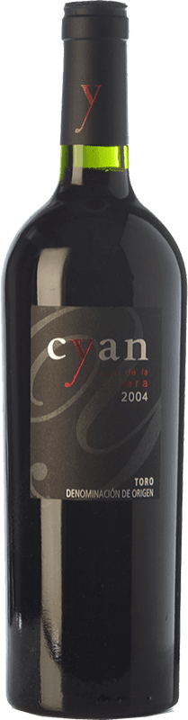 37,95 € 免费送货 | 红酒 Cyan Pago de la Calera 预订 D.O. Toro 卡斯蒂利亚莱昂 西班牙 Tempranillo 瓶子 75 cl