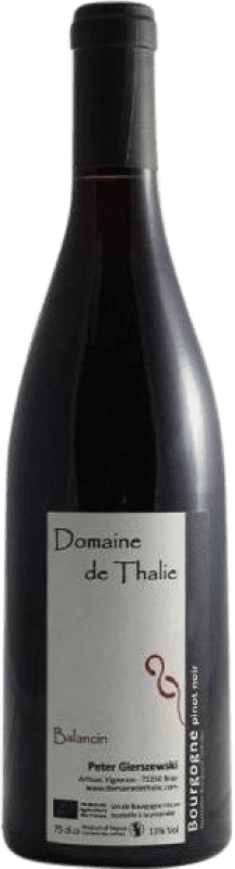 18,95 € Бесплатная доставка | Красное вино Thalie Balancin A.O.C. Bourgogne Бургундия Франция Pinot Black бутылка 75 cl