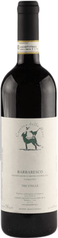 62,95 € Бесплатная доставка | Красное вино Cascina delle Rose Tre Stelle D.O.C.G. Barbaresco Пьемонте Италия Nebbiolo бутылка 75 cl