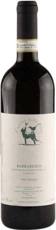 65,95 € Envio grátis | Vinho tinto Cascina delle Rose Tre Stelle D.O.C.G. Barbaresco Piemonte Itália Nebbiolo Garrafa 75 cl