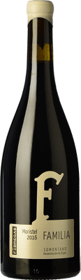 16,95 € Бесплатная доставка | Красное вино Fábregas старения D.O. Somontano Арагон Испания Moristel бутылка 75 cl