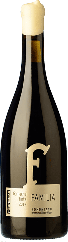 10,95 € Free Shipping | Red wine Fábregas Young D.O. Somontano Aragon Spain Grenache Bottle 75 cl