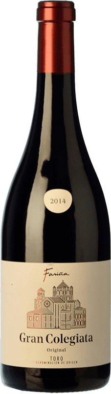 26,95 € Free Shipping | Red wine Fariña Gran Colegiata Original Reserva D.O. Toro Castilla y León Spain Tinta de Toro Bottle 75 cl