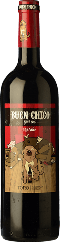 11,95 € Free Shipping | Red Wine Frutos Villar Buen Chico Crianza — Aged D.O. Toro Castilla y León Spain Tempranillo Bottle 75 cl