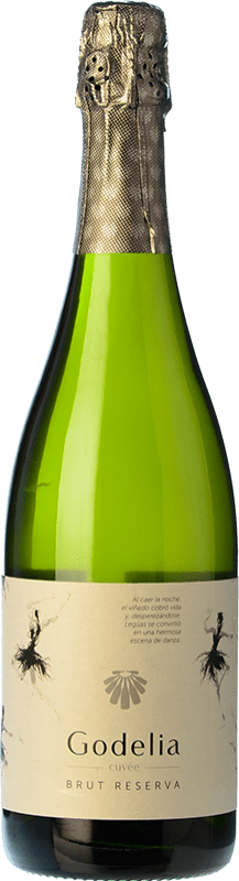 13,95 € Envio grátis | Espumante Branco Godelia Espumoso Brut — Bruto Reserva D.O. Bierzo Castela e Leão Espanha Godello 75 cl