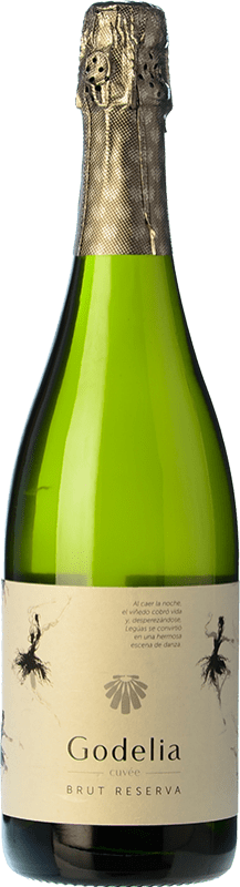 12,95 € 免费送货 | 白起泡酒 Godelia Espumoso 香槟 预订 D.O. Bierzo 卡斯蒂利亚莱昂 西班牙 Godello 瓶子 75 cl