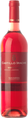 5,95 € 免费送货 | 玫瑰酒 Irache Castillo de Irache Rosado de Lágrima D.O. Navarra 纳瓦拉 西班牙 Grenache 瓶子 75 cl