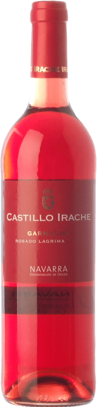 5,95 € Envio grátis | Vinho rosé Irache Castillo de Irache Rosado de Lágrima D.O. Navarra Navarra Espanha Grenache Garrafa 75 cl