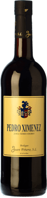 19,95 € Бесплатная доставка | Сладкое вино Juan Piñero D.O. Manzanilla-Sanlúcar de Barrameda Санлукар-де-Баррамеда Испания Pedro Ximénez бутылка 75 cl