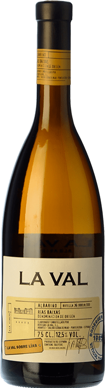43,95 € 免费送货 | 白葡萄酒 La Val Sobre Lías — 酒泥陈酿 Crianza — 陈酿 D.O. Rías Baixas 加利西亚 西班牙 Albariño — 阿尔巴利诺 75 cl