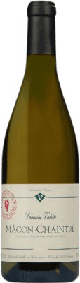 37,95 € Envio grátis | Vinho branco Valette Vieilles Vignes A.O.C. Mâcon-Chaintré Borgonha França Chardonnay Garrafa 75 cl